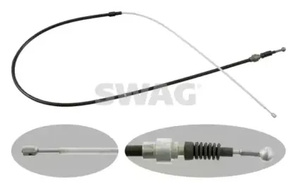 Трос, стояночная тормозная система SWAG купить